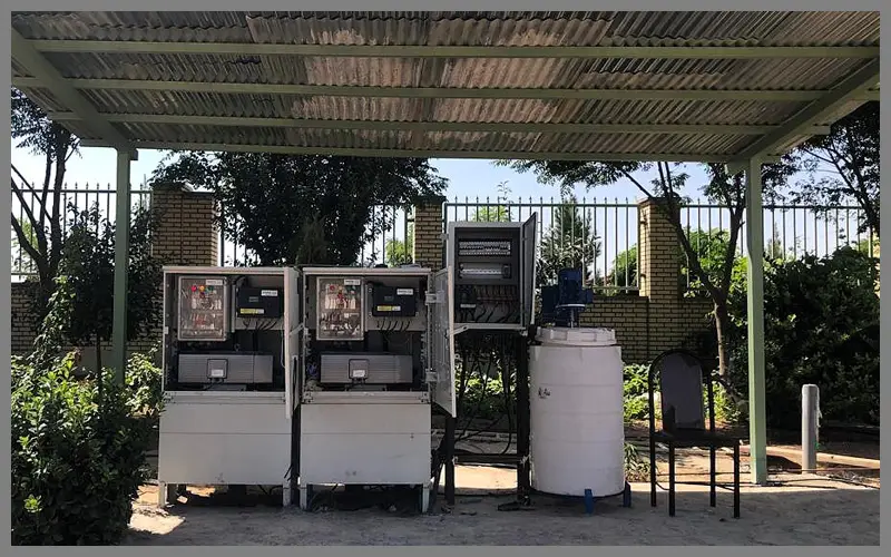 سیستم کنترل هوشمند کارخانه مانا انرژی پاک